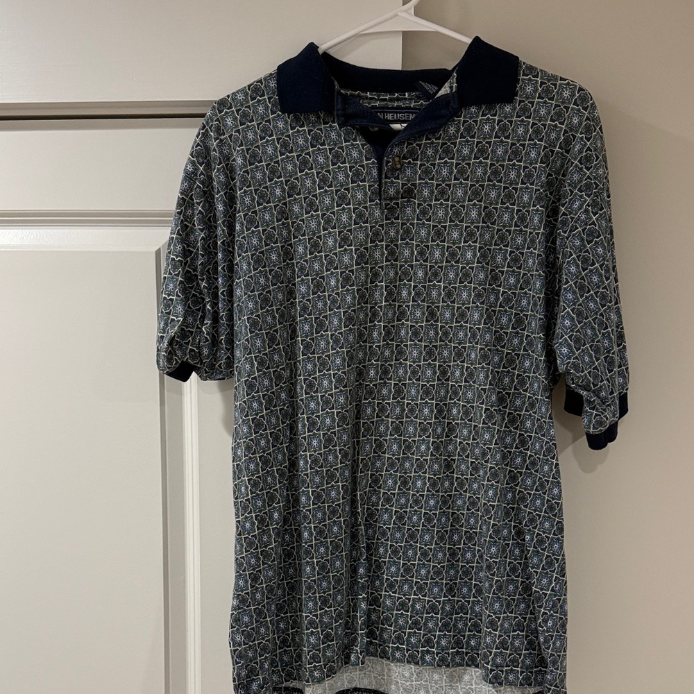 Van Heusen Vintage Golf Polo size large